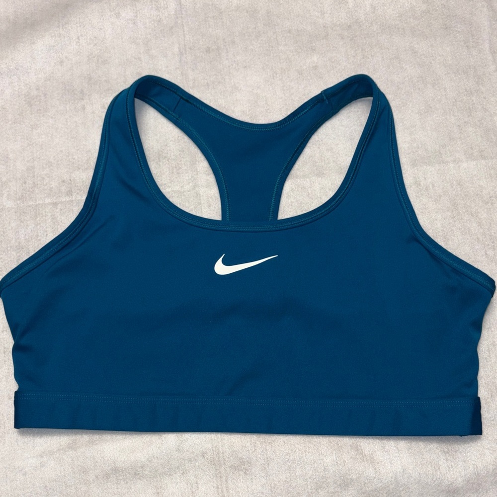 Nike large Women's teal blue Sports Bra